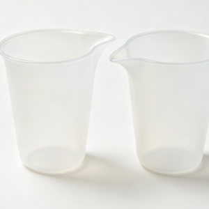 double mouth plastic mouthwash cup 2 packs