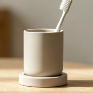 matte toothbrush holder stand